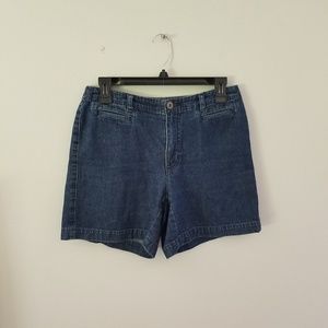 High Waisted Denim Shorts